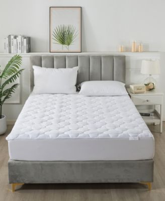 300 Thread Count Cotton Waterproof Stain Resistant Mattress Pad, Queen