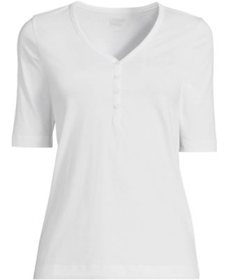 Women's Supima Cotton Henley T-Shirt