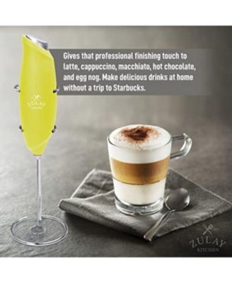 One-Touch Handheld Milk Frother – Easy Use Foam Maker