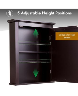 Bathroom Wall Mounted Storage Mirror Medicine Cabinet