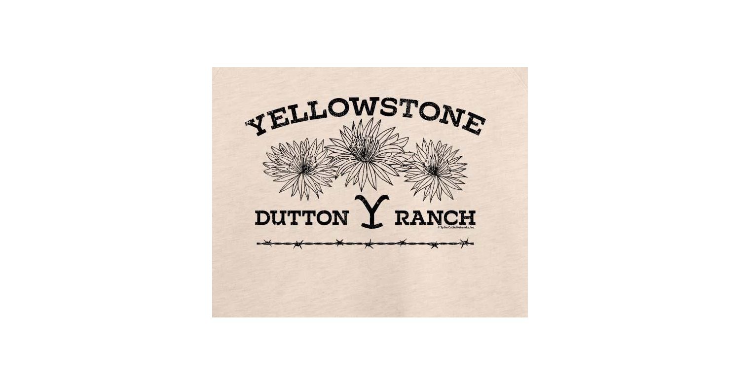 Yellowstone Wildflowers Plus Size Graphic Pullover