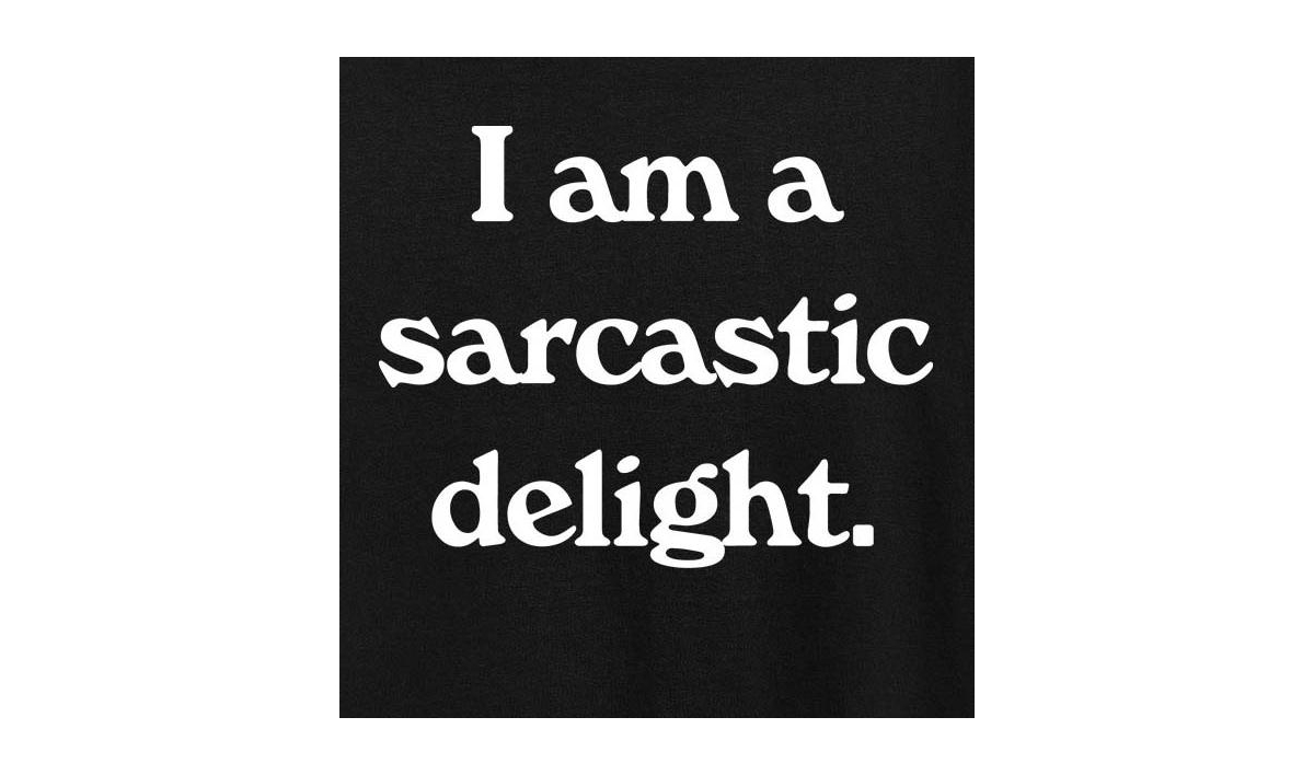 Hybrid Apparel I Am A Sarcastic Delight Plus Size Graphic T-Shirt
