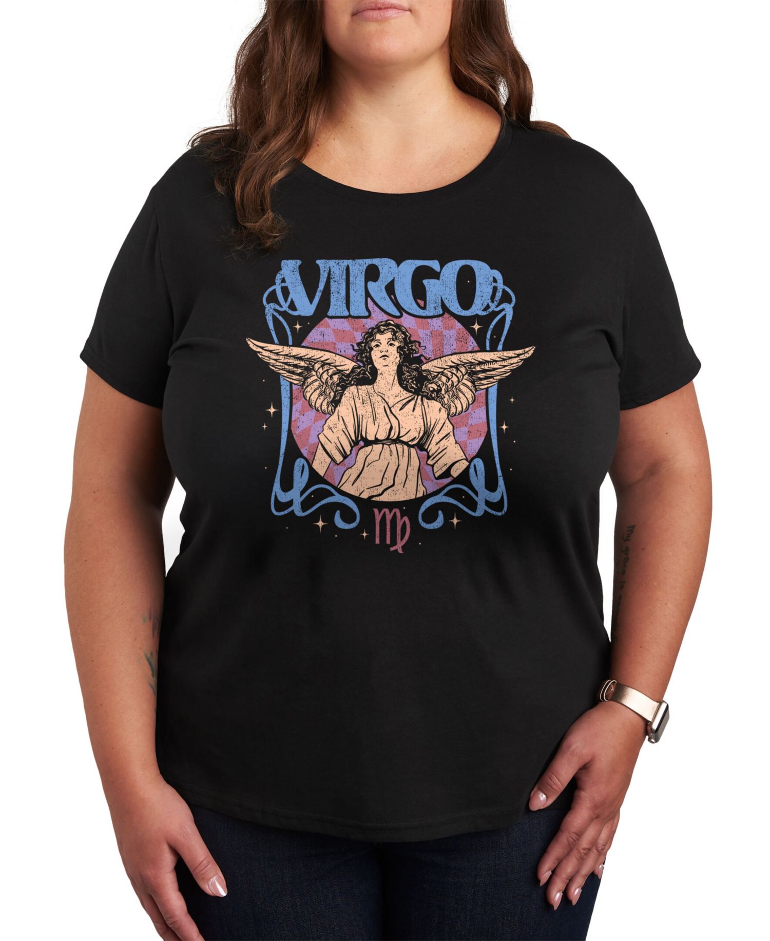 Virgo Zodiac Plus Size Graphic T-Shirt