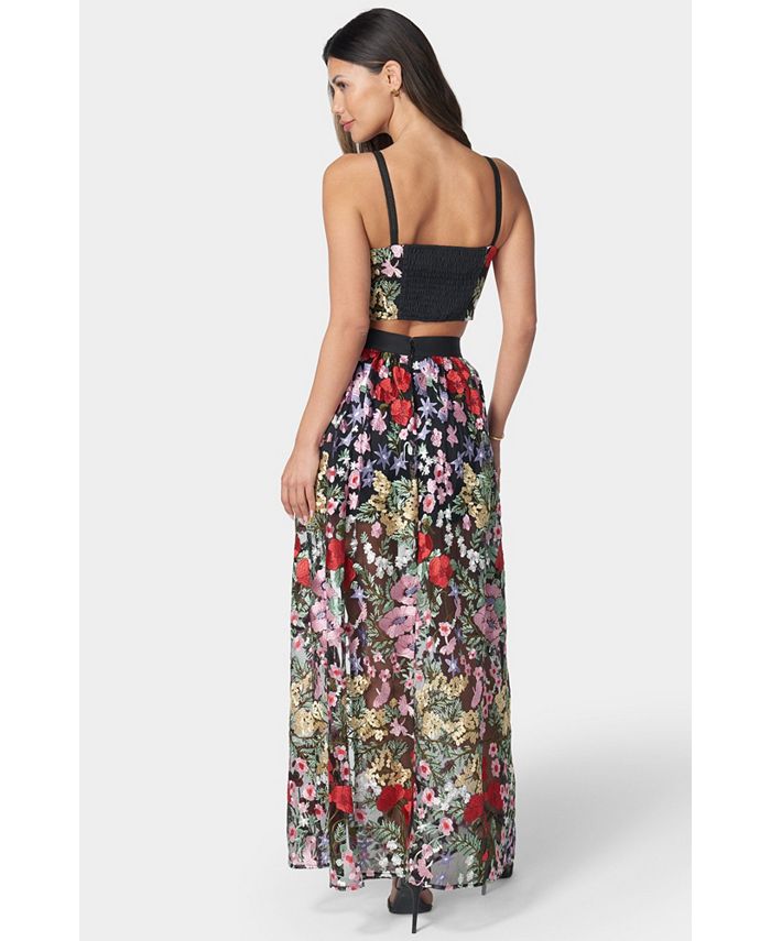 Kelly Floral Embroidered Two-Piece Set