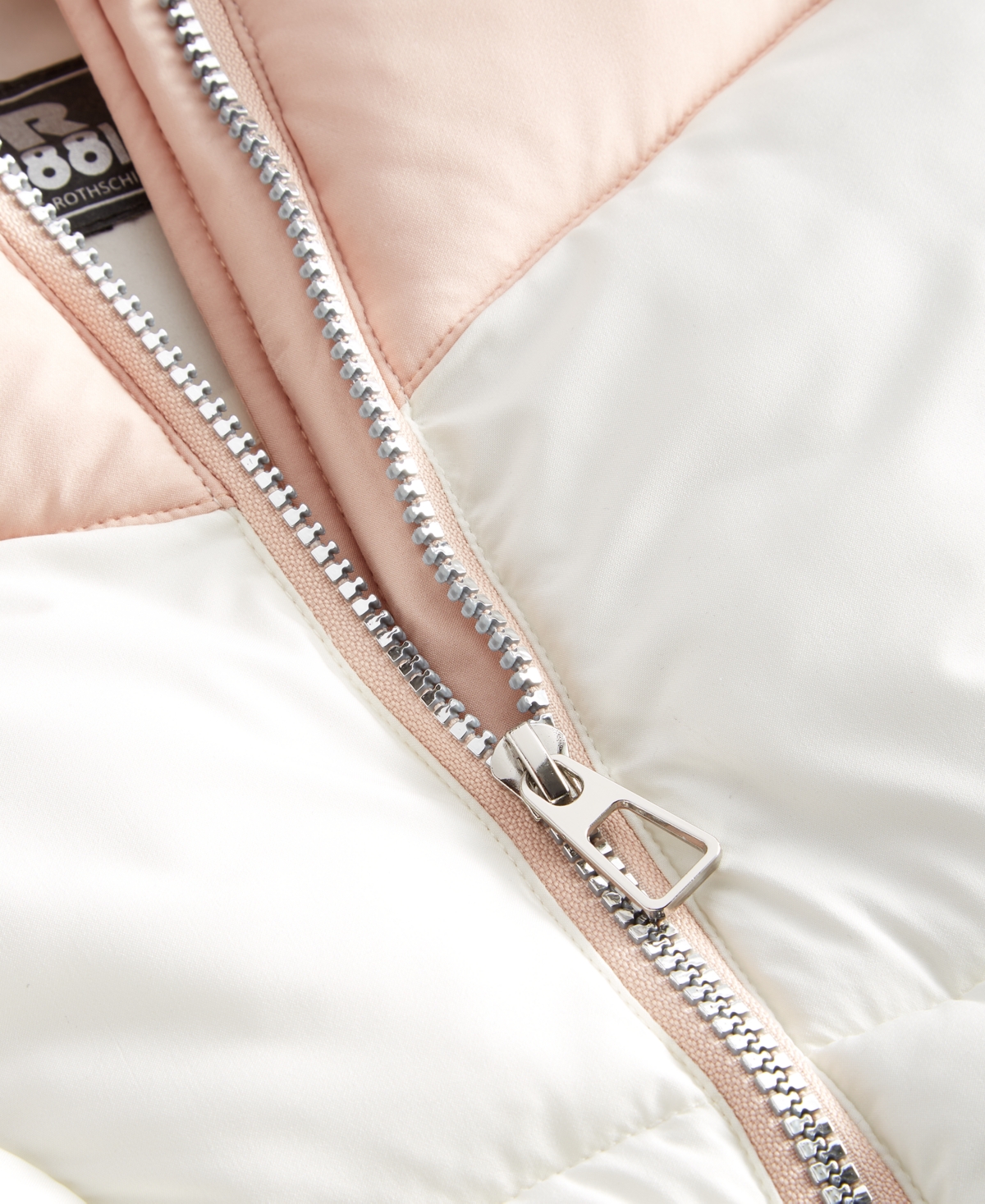 S Rothschild & Co Big Girls Quilted Colorblocked Full-Zip Hooded Puffer Jacket -blus