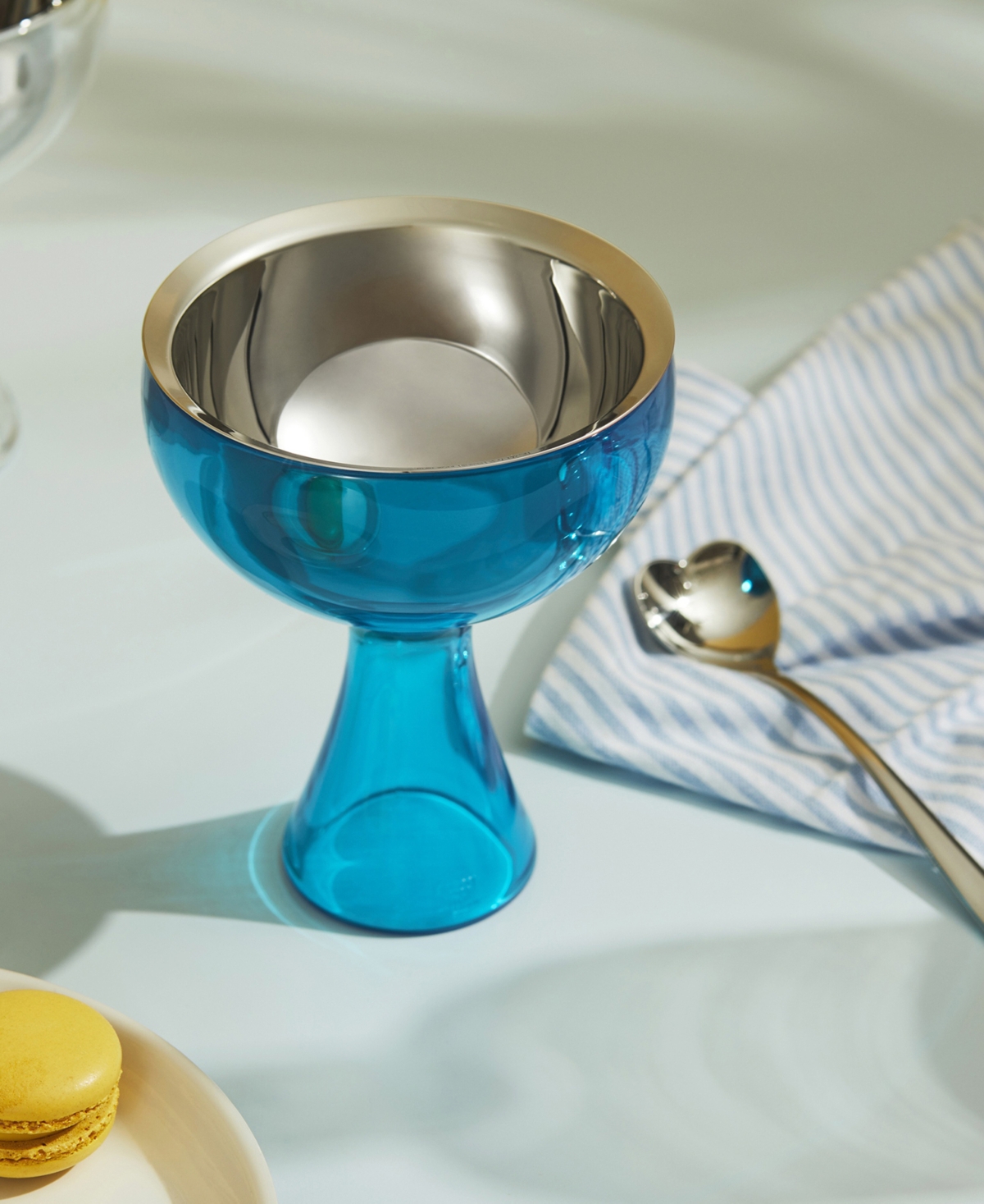 Alessi Ice Cream Spoon Set By Miriam Mirri In Stainless Steel