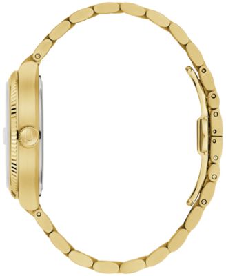 Men's Super Seville Gold-Tone Stainless Steel Bracelet Watch 38mm