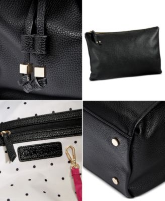 Jyyll Large Solid Tote with Removable Pouch, Exclusively at Macy's 