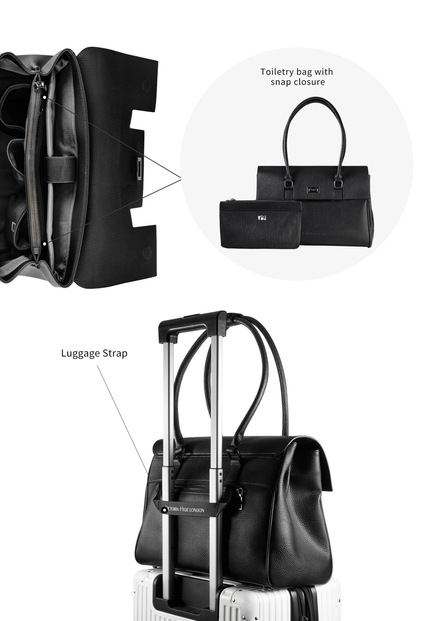 Woman's Jolene L Handbag Flip-top Business Bag