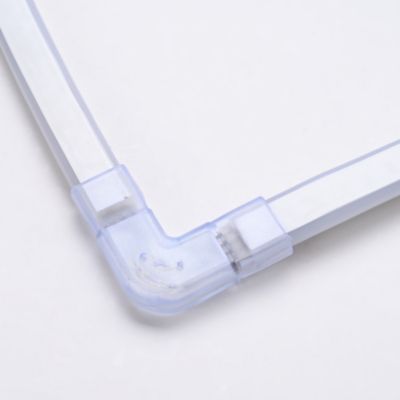 10pcs L Shape Pin Connectors Accessories with Pin 8x18mm RGB Neon Rope Lightht