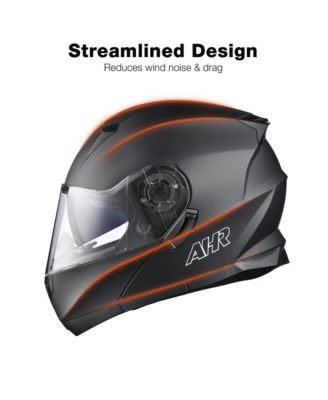 RUN-M3 Modular Flip Up Helmet Full Face Dual Visor DOT Motorcycle Bike S