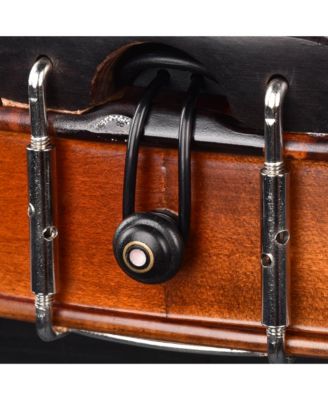 Solid Wood Violin 4/4 Full Set Fiddle Matte Beginner Violin Full Size with Case Shoulder Rest for Student