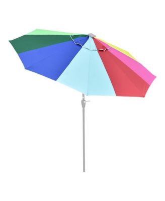 9Ft UV50+ Universal Replacement Umbrella Canopy Patio Beach Parasol Top Cover