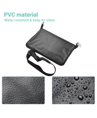 2in1 Foldable Brush Holder Waist Zipper Bag Professional Multi Portable Cosmetic Makeup Pouch with Belt Strap