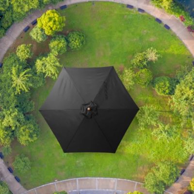 9 Ft Patio Umbrella Replacement Canopy Market Top Cover Table Outdoor Pool