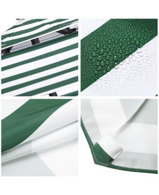 9 Ft 3-Tier Patio Umbrella Replacement Canopy Market Table Top Market Pool