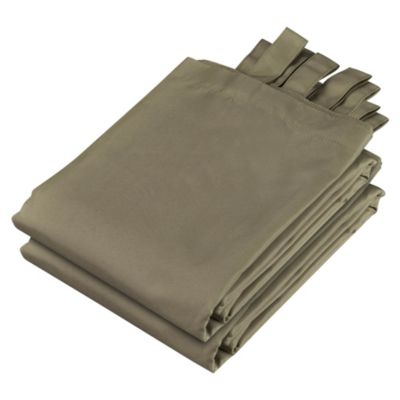 54"x120" Outdoor Curtain Panel Tab Top UV30+ Porch Pergola Backyard 2 Piece