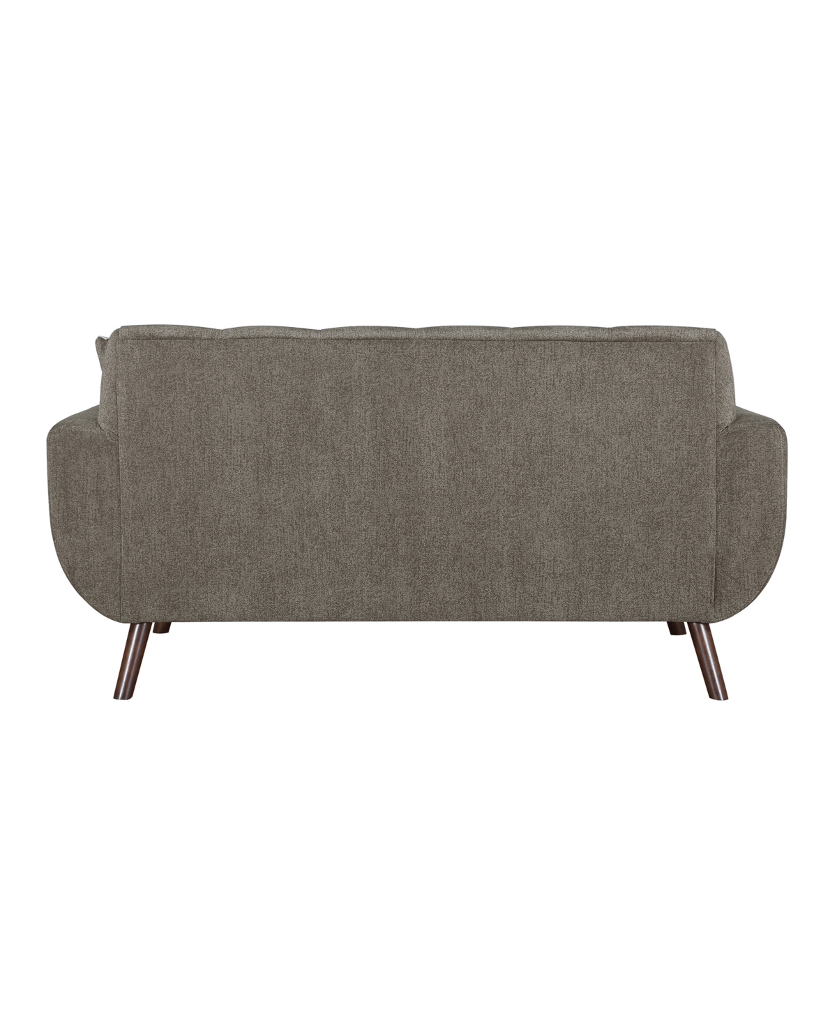 Shop Homelegance White Label Lafael 70" Love Seat In Brown