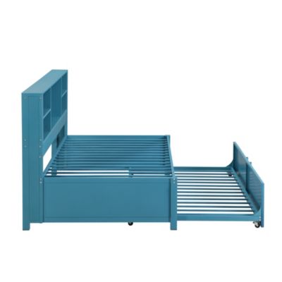 Daybed with Trundle, Shelves
