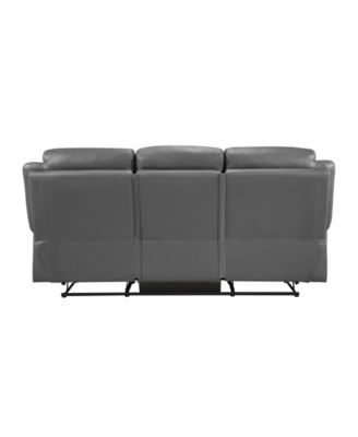 White Label Corvallis 87" Double Reclining Sofa