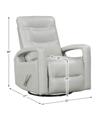White Label McCoy 32" Swivel Glider Reclining Chair