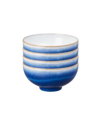 Blue Haze Rice Bowls, Set of 4