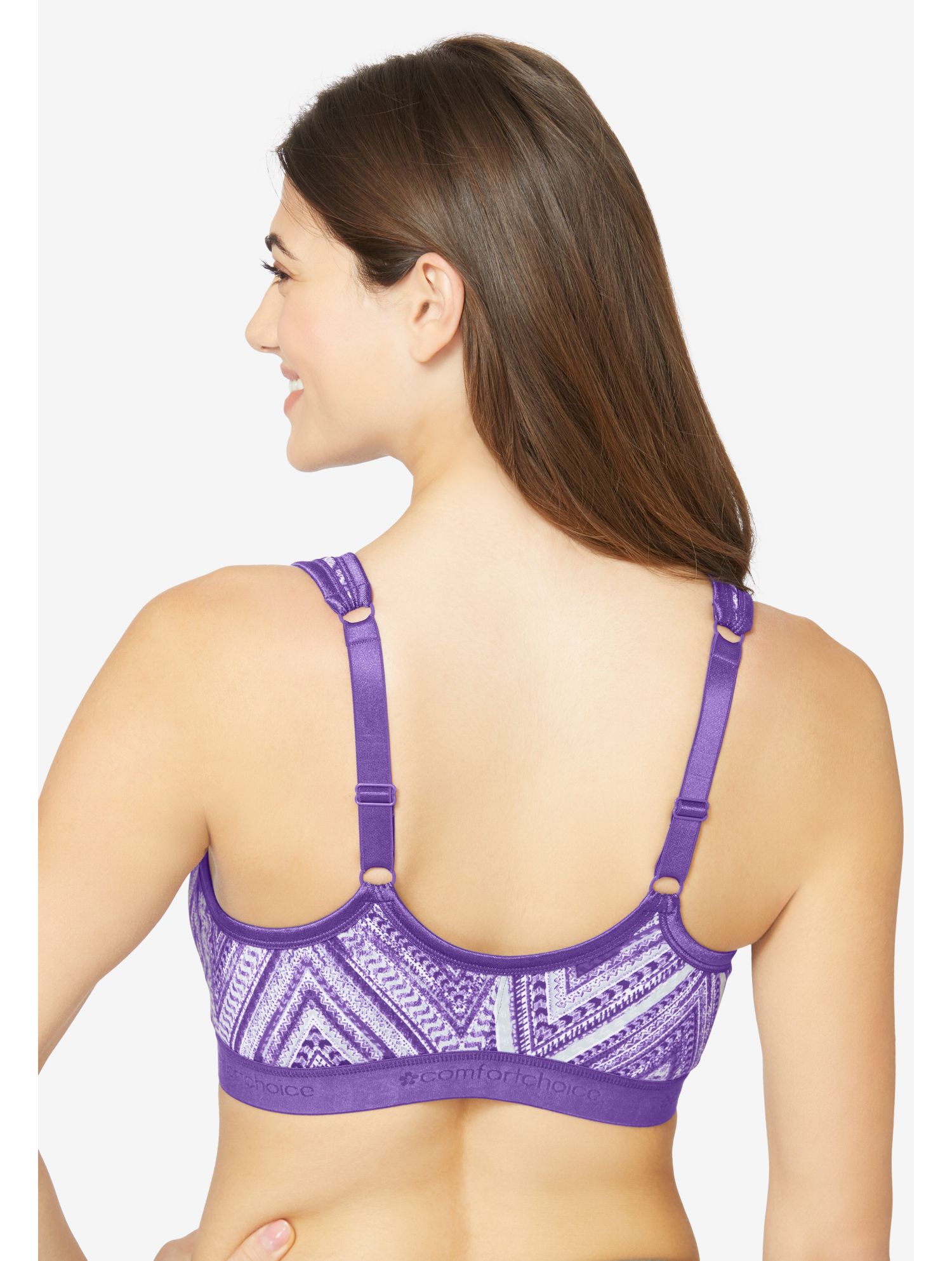 Women's Wireless Front-Close Lounge Bra