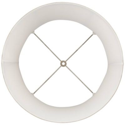 Taupe Medium Softback Round Lamp Shade 14" Top x 16" Bottom x 12" High (Spider) Replacement with Harp and Finial