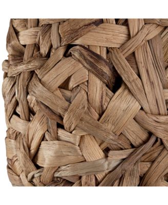 Nantucket Modern Coastal Table Lamp 26" High Natural Woven Seagrass White Drum Shade for Bedroom Living Room House Bedside Nightstand