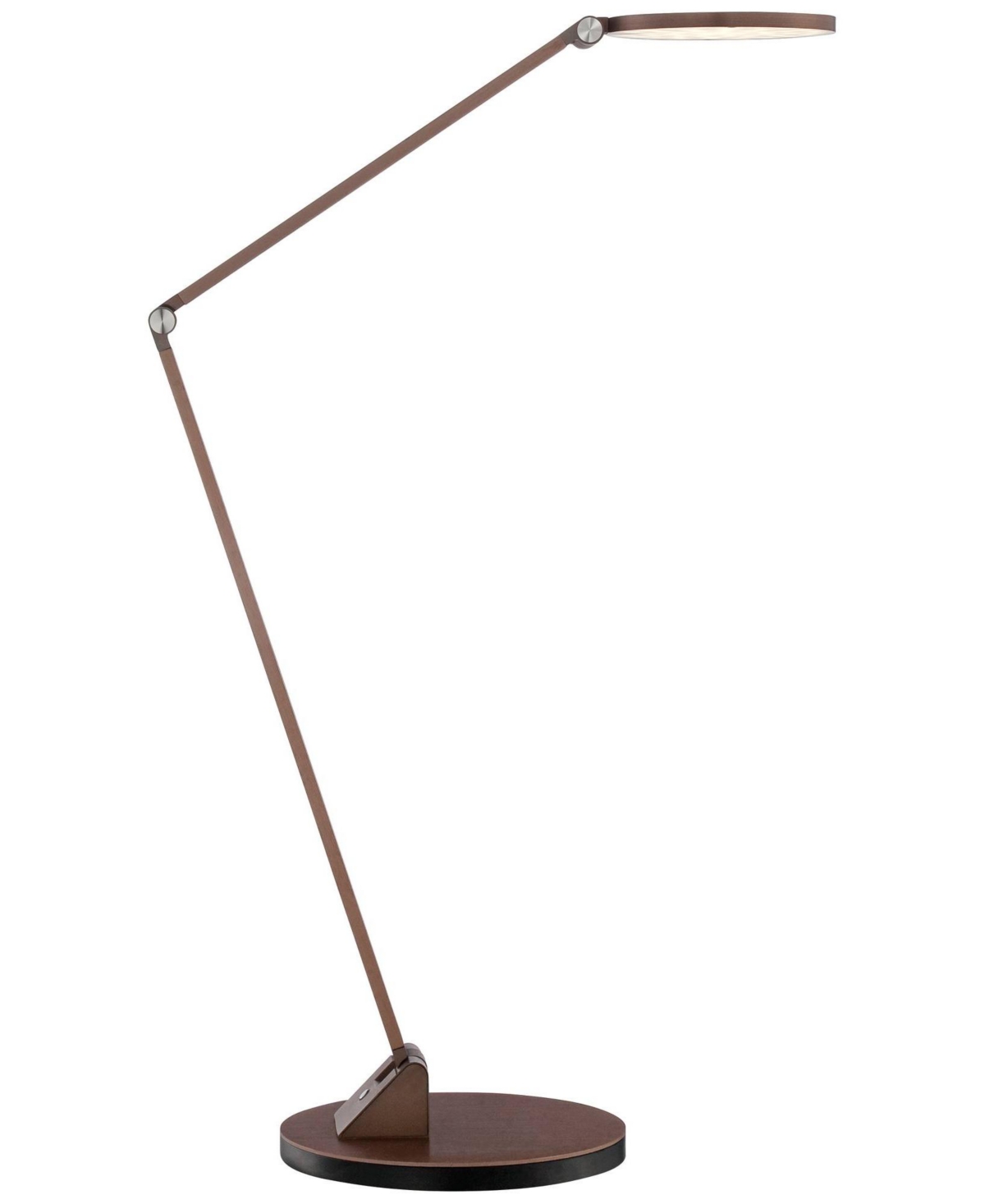 Magnum Modern Minimalist Desk Table Lamp Led Adjustable Arm Head Tall French BronzeMetal Decor for Living Room Bedroom House Bedside Nights