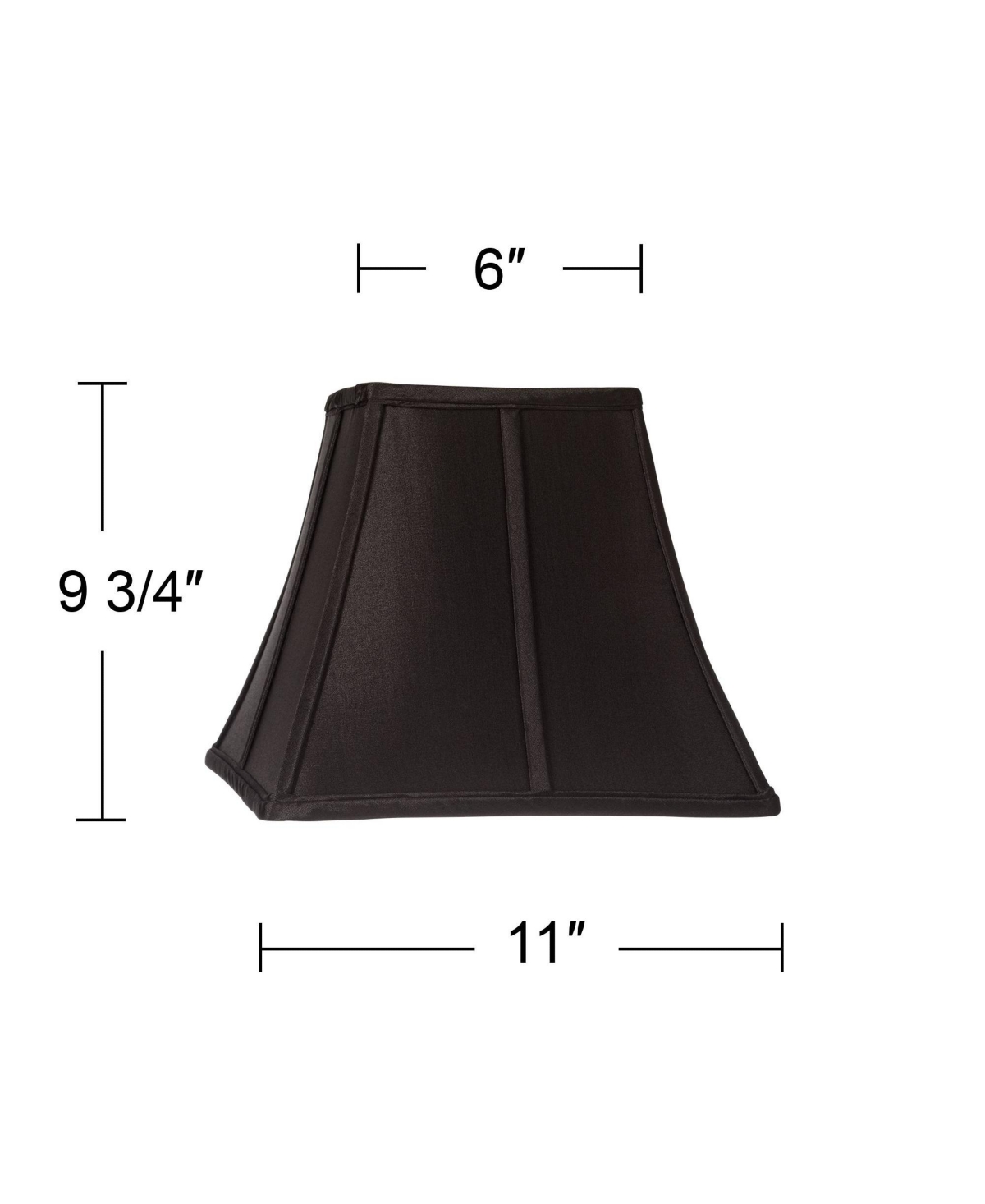 Small Square CurvedLamp Shade 6