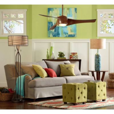 Mid Century Modern Table Lamp Ceramic Tiled Teal Tall Tan Linen Drum Shade for Living Room Family Bedroom (Colors May Vary)