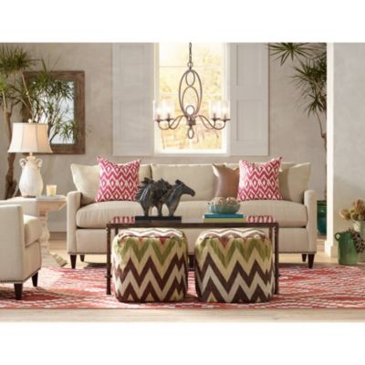 Sofia Rustic Country Cottage Accent Table Lamp 22" High Crackled Ivory Glaze Ceramic Beige Bell Shade for Bedroom Living Room House Home