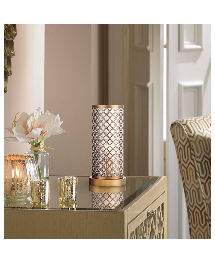 360 Lighting Alcazar Modern Glam Luxury Accent Table Lamp 12" High