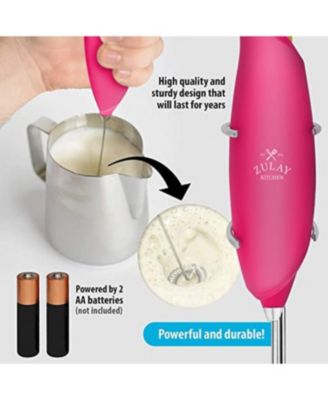 One-Touch Handheld Milk Frother – Easy Use Foam Maker