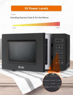 0.7 Cu. Ft. Counter Top Microwave,Black