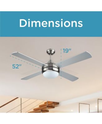 Black+Decker 52 Inch with Remote Control Ceiling Fan