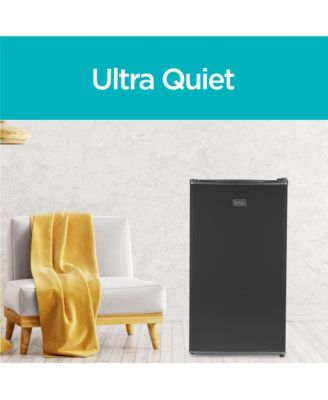 3.2 cu.ft.. Ref / Freeze 1 Door - Black
