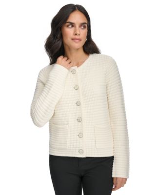 Calvin Klein - Women's Long-Sleeve Cardigan Sweater