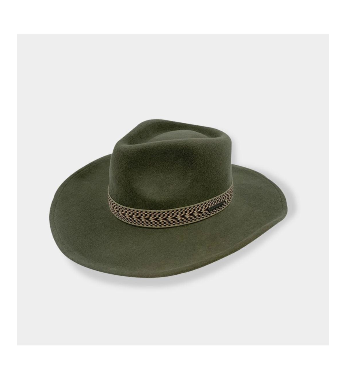 Kanut Sports Unisex Rogue Woven Band Wool Felt Hat