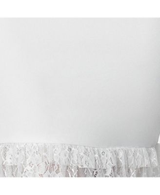 Women's Tiered Lace Midi Dress