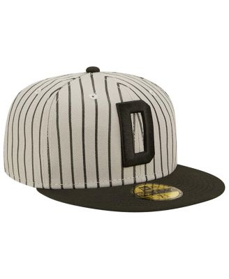 Men's Gray/Black Frisco RoughRiders Theme Night 59FIFTY Fitted Hat