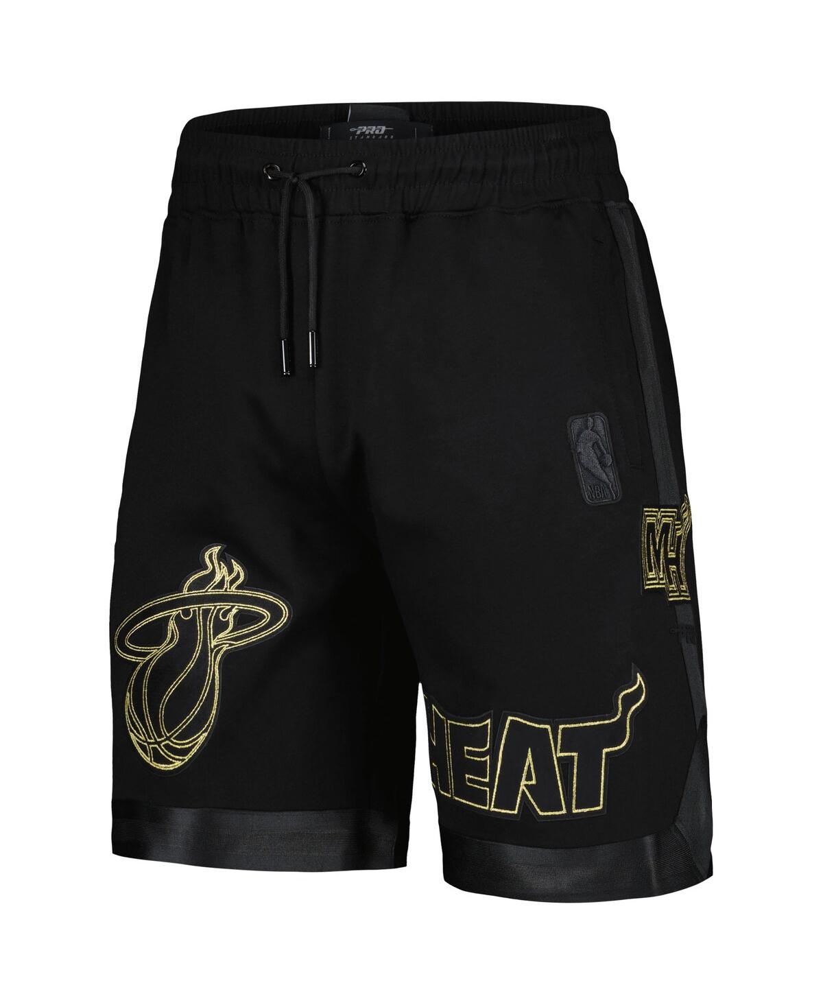 Pro Standard Men'sMiami Heat Shorts - Black