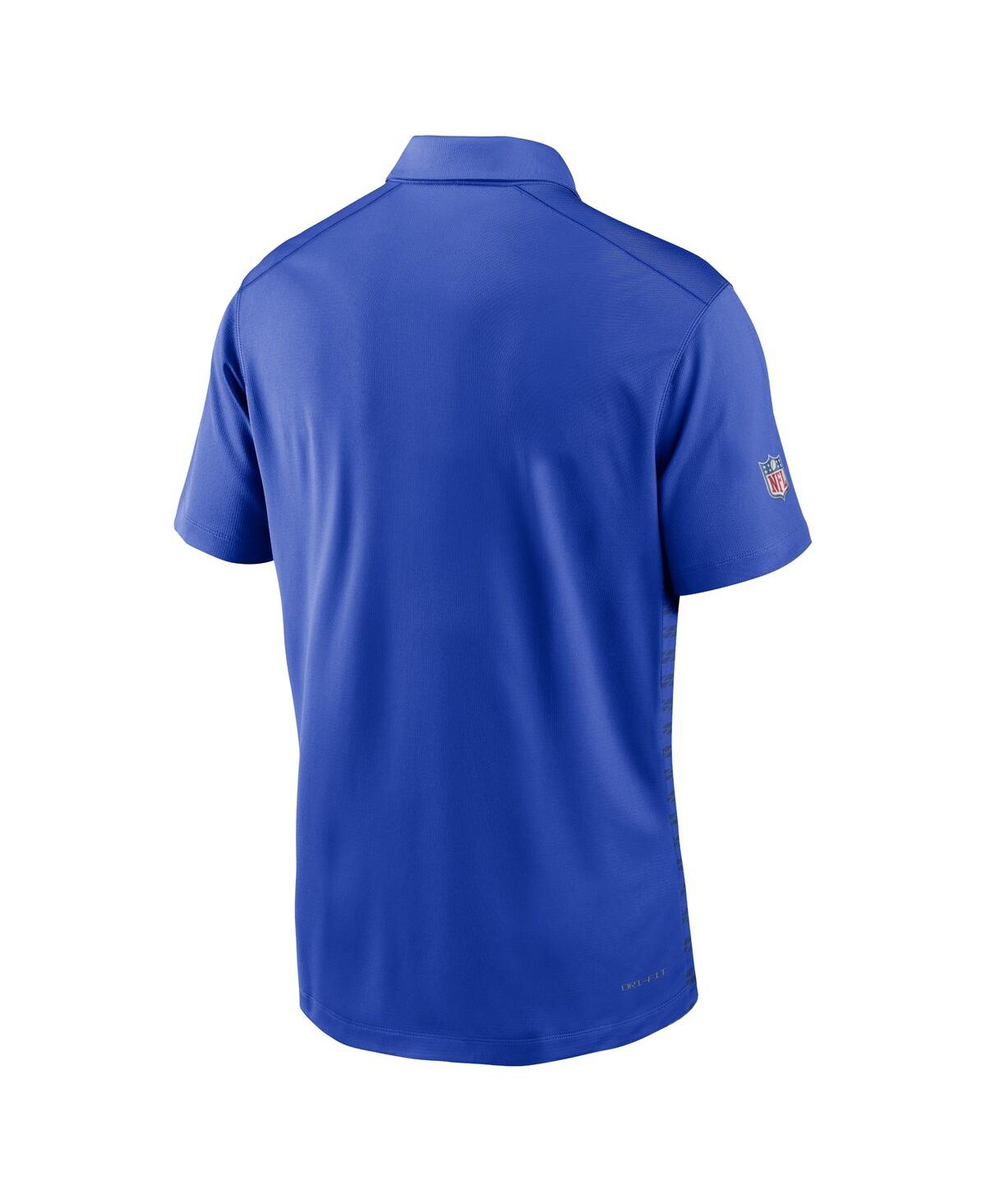 Nike Men's Royal Los Angeles Rams 2024 Sideline Victory Performance Polo In Blue
