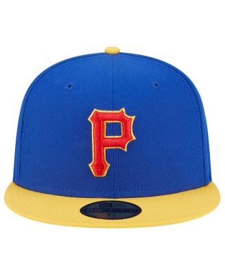 Men's Royal/Yellow Pittsburgh Pirates Empire 59FIFTY Fitted Hat