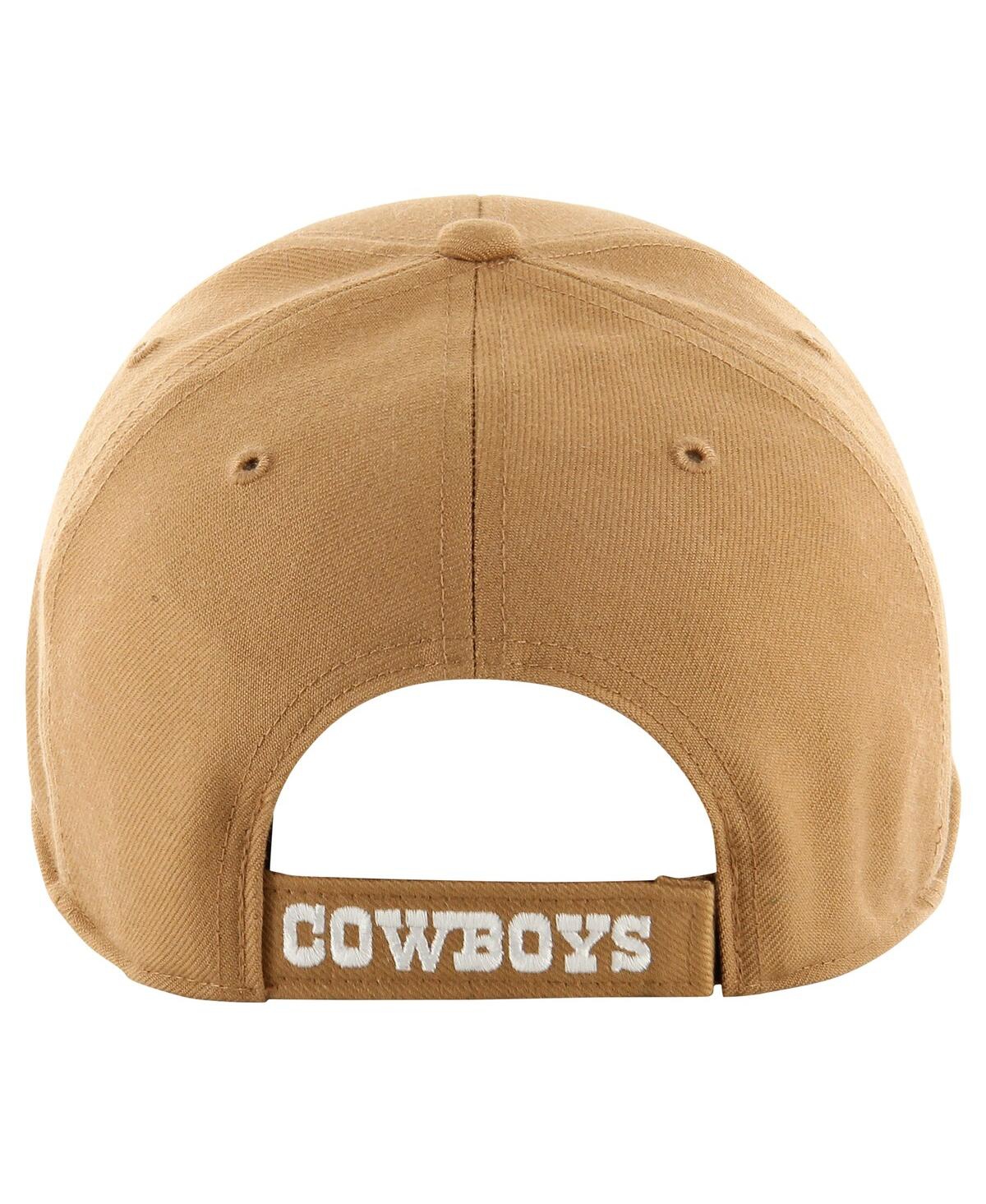 47 Brand Men's Tan Dallas Cowboys Mvp Camel Adjustable Hat In Tan