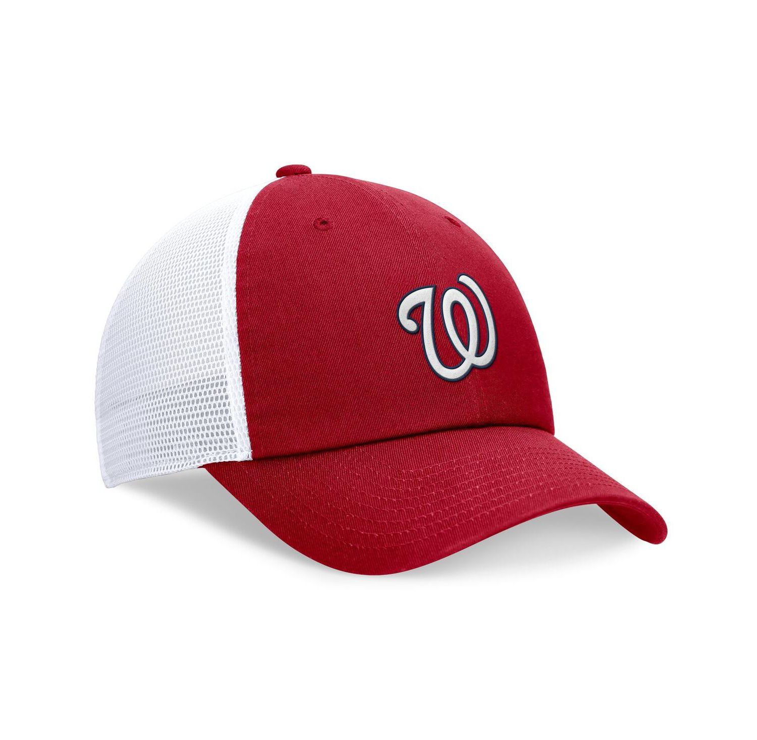 Men's Red Washington Nationals Club Trucker Adjustable Hat