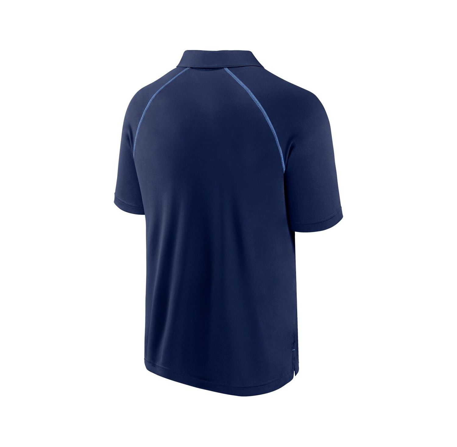 Men's Navy Tampa Bay Rays Strong Alone Raglan Polo