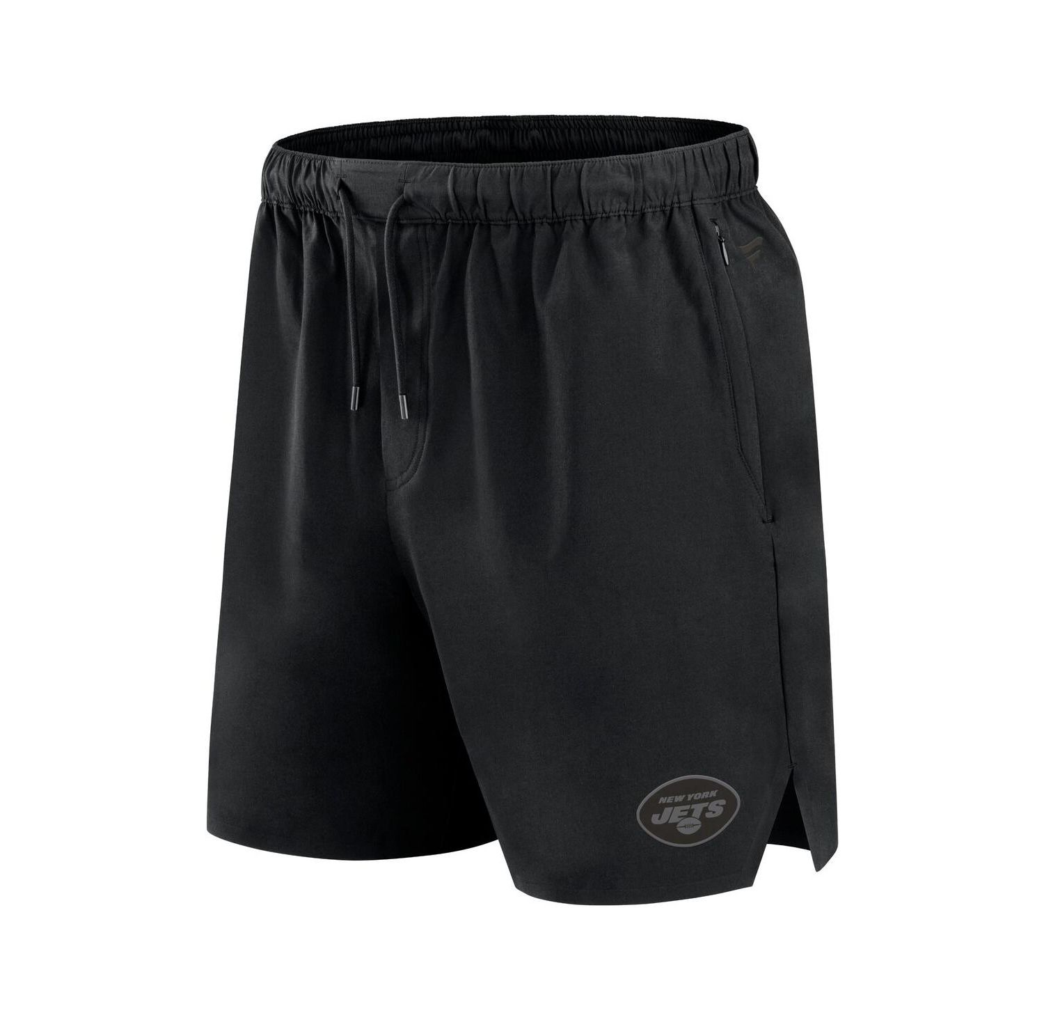 Men's Black New York Jets Front Office Woven Shorts