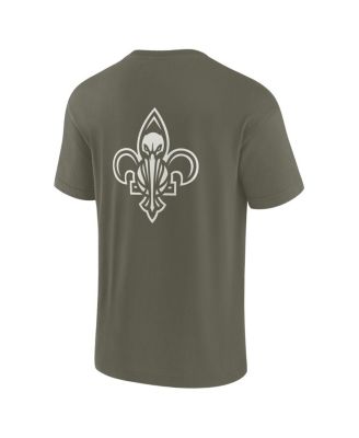 Men's and Women's Olive New Orleans Pelicans Elements Super Soft Short Sleeve T-Shirt